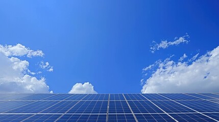 Canvas Print - Solar energy The ecological benefits of utilizing solar panels