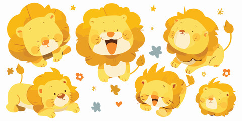 Poster - lion clipart vector for graphic resources