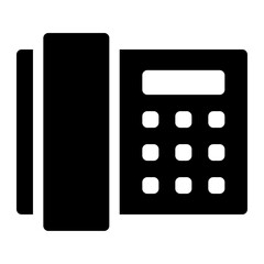 Sticker - telephone icon 