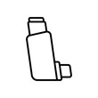 Inhaler icon vector design templates simple and modern concept