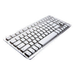 Amazing Keyboard Input device Isolated On White Background