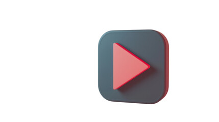 Poster - Play button icon