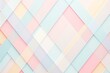 Colorful pastel background with diagonal stripes of different colors in a flat lay. 