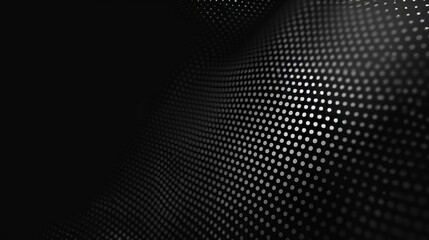 Aufkleber - Modern halftone background. Monochrome abstract dot, gradient halftone dots to use as a pattern.