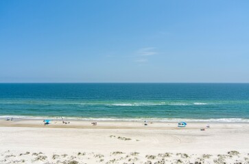 Wall Mural - Aerial view of Gulf Shores, Alabama