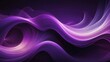 Energetic flow, Abstract background showcasing dynamic waves in bold purple hues.
