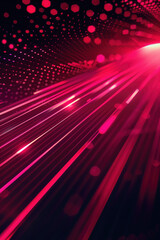 Poster - Abstract background with lights. A slide background for showcasing digital and creative content. Background image. Created with Generative AI technology.