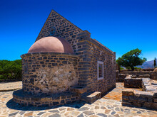 Small Chapel On A Hill (Kolokitha Beach, Kalydon, Crete, Greece)