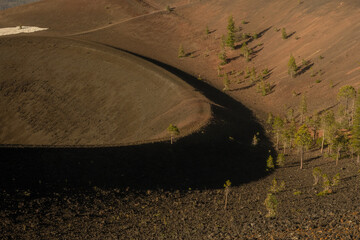 Poster - Rounded Edge of Cinder Cone in Lassen