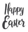 Happy Easter greeting card spring holiday celebration banner