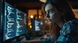 © Studio Nova - Woman Coding on Computer Screens
