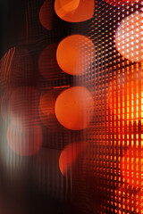 Poster - Abstract background with reflections and caustics. Hi-tech. Futuristic background image. Created with Generative AI technology.