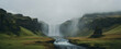 Icelandic Waterfalls Mist: Capturing the Mystical Nordic Elements in Rain Season