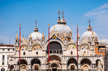 Saint Mark's Basilica Venice of Italy