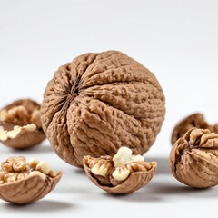 Wall Mural - Walnuts. Healthy produce, source of omega 3 fatty acids.