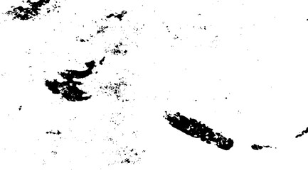 Wall Mural - Black grunge abstract blots noise old retro vintage rough distress shabby texture overlay isolated aged monochrome pattern png