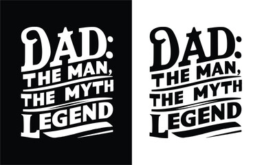 Wall Mural - Father's Day t-shirt design vector.Father's Day t-shirt design image.Father's Day shirt design template.