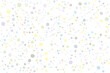 special colorful dot background with white background