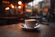 © O-Foto - cup of coffee on table
