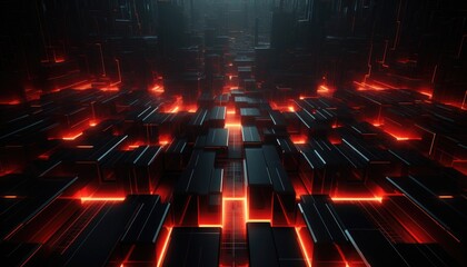 Poster - futuristic sci fi abstract texture background