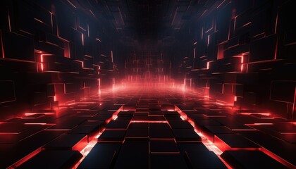 Poster - futuristic sci fi abstract texture background
