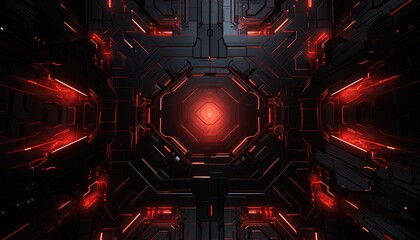 Poster - futuristic sci fi abstract texture background