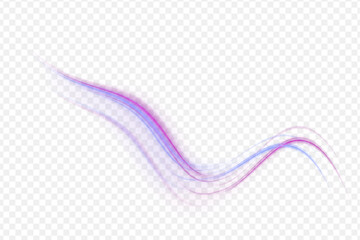 Wall Mural - Abstract blue wave background. Wavy transparent curved lines in the form of the movement of sound waves in a set of different shapes of whirlpool, twist, spiral. Light arc in blue colors, in the form