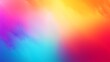 Smooth and blurry colorful gradient mesh background. Modern bright rainbow colors..