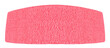 Wide training headband isolated on a white background. Pink sport headband. Hair accessories for fitness.