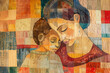 © ArtSav - Woman with child, motherhood, mother's day, art