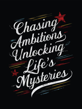 Featuring calligraphic crafted with a vintage touch typography design