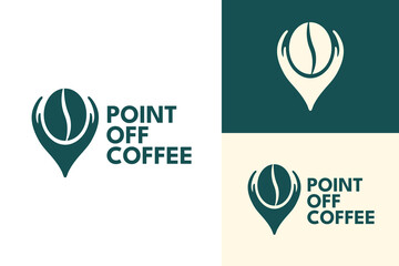 Wall Mural - Logo ready elegant simple creative brand identity company corporate cafe fashion food initial letter word  mark sign modern point coffee hands