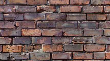 Wall Mural - Brick Textures Images showcasing brick textures and patterns including exposed brick walls brick pavements and aged brickwork adding warmth and texture to designs  AI generated illustration