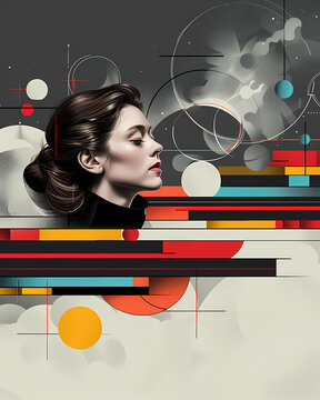 Vibrant-style Artwork: Captivating Painting for Poetry Blogs Homepage