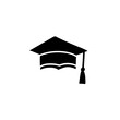 © metdi - graduation cap silhouette icon