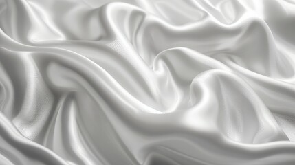 Aufkleber - plain white fabric showing texture and weave pattern
