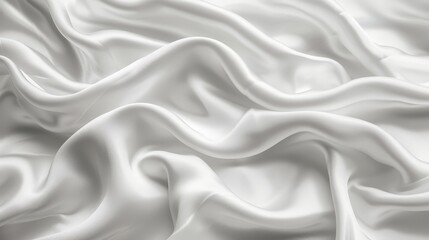 Aufkleber - Detailed close-up view showcasing the texture and pattern of a white fabric material