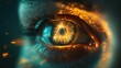Mystical Eye with Illuminati Symbol