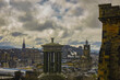 Vista del skyline de Edimburgo desde Calton Hill.
