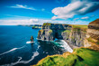 Cliffs of Moher Panorama in Ireland
