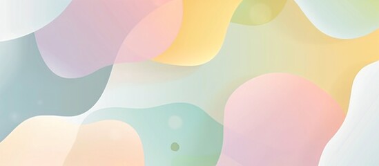 Wall Mural - Abstract Pastel Colours Background
