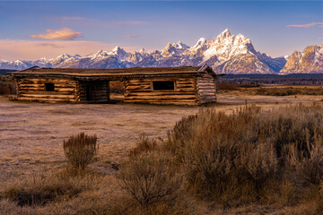 Poster - Cunningham Cabin View