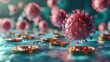 Oncogenic Viruses explored through depreciating vs appreciating assets, examining how investments in cancer research can increase value over time