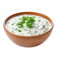 Poster - Tasty Raita Isolated On White Background