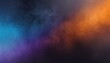 Dark Noise Texture Background: Blue Orange Purple Black Grainy Gradient Abstract