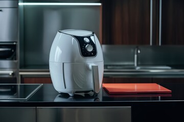 Wall Mural - Air fryer at kitchen