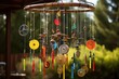 Whimsical Wind Chimes: Capture wind chimes in action, with movement and sound.
