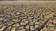 Dry creaked soil land. background and texture of dry land. climate change concept image.