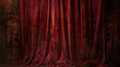 © Justlight - The velvet curtains are drawn shut creating an air of mystery and secrecy in the dimly lit room. .