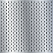 Peg board perforated texture background material with oval holes seamless pattern board vector illustration. Wall structure for working bench tools.